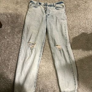 Wild fable size 12 distressed boyfriend jeans